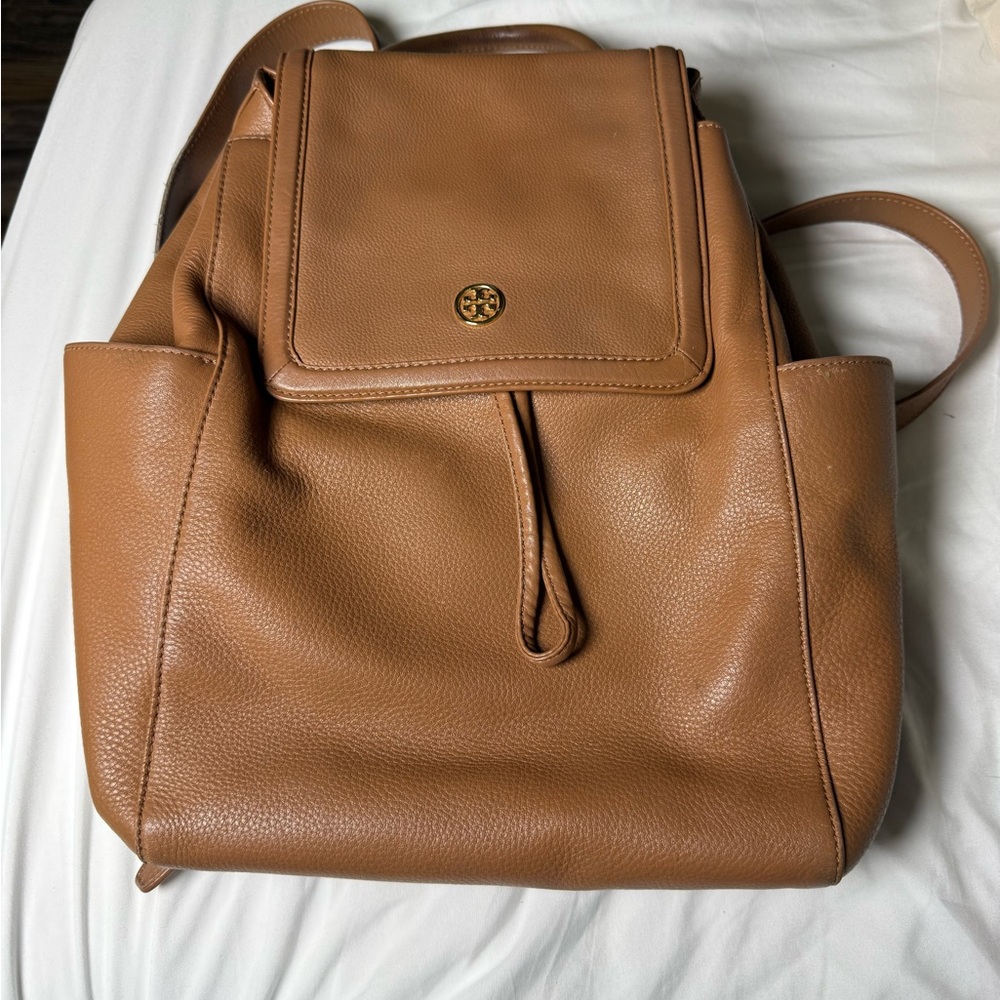 Tory Burch Leather Backpack - Picture 6 of 8